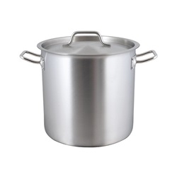 Nerezový hrnec STANDARD s poklicí 12 l, 25 cm