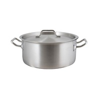 Vysoký nerezový kastrol STANDARD s poklicí 8 l , 26 cm