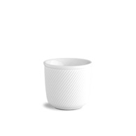 Porcelánový dvoustěnný šálek TWIST raw, 80 ml
