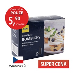 <p> Šlehačkové bombičky 10 ks</p>