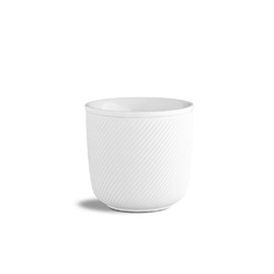 Porcelánový dvoustěnný šálek TWIST raw, 180 ml
