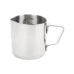 mlékovka 150 ml nerezová s odměrnými ryskami