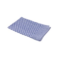 utěrka / ručník pracovní 50x70 cm, modrá kostka, 260 g/m2, 100%BA