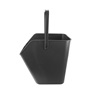 koš na třídění odpadu 25l,  37.5x25x38, plast černý/zelený