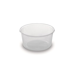 miska kulatá 250ml, 100ks průhledná (PP)
