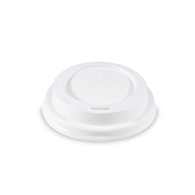 víčko vypouklé bílé pro papírové kelímky prům 62mm 50ks (PS)