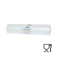 pytle na odpad 120 l transparentní 25 ks středně silné / 70x110 cm / HDPE 23 my