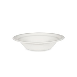 miska kulatá BIO cukrová třtina 400 ml, O 18 x 4 cm 50 ks